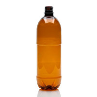 Пляшка ПЕТ 2 л росінка коричнева (60шт)(PTB021)