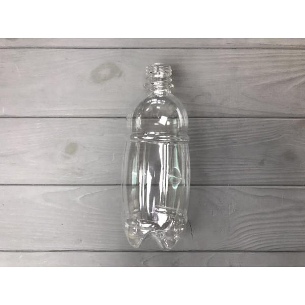 Бутылка ПЭТ 1 л. бочонок прозрачный (100шт)
