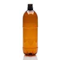 Пляшка ПЕТ 1 л. росінка коричнева (120шт)