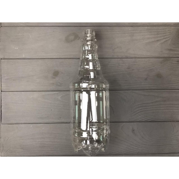 Бутылка ПЭТ граната 1л прозрачная (100 шт)
