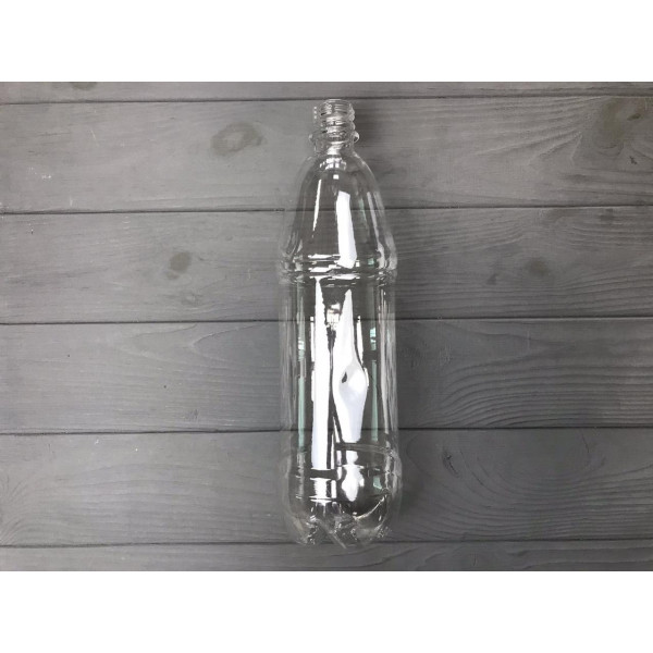 Бутылка ПЭТ 1 л. росинка прозрачная (100шт)
