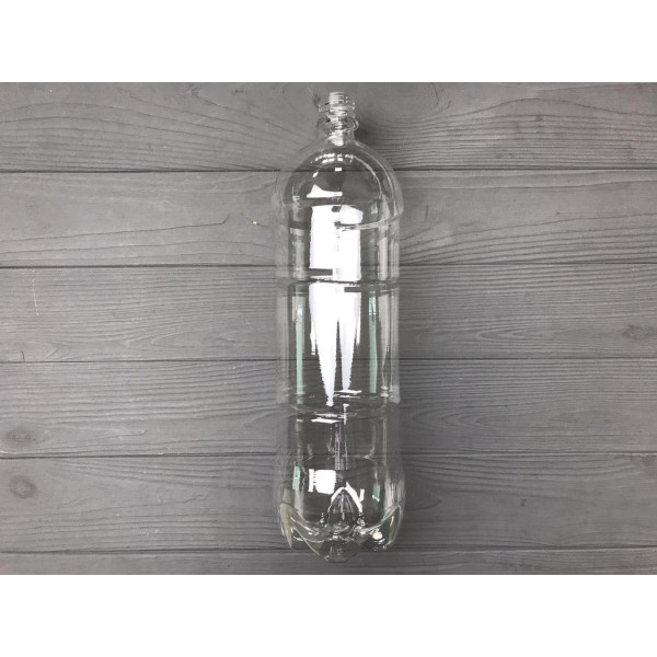 Бутылка ПЭТ 2л росинка прозрачная (60 шт)
