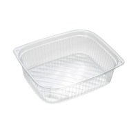 Контейнер пластиковий 350мл PET 143х117х44мм прямокутний без кришки (500шт/ящ) IN16167 ()(IN16167)