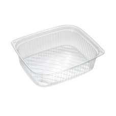 Контейнер пластиковий 350мл PET 143х117х44мм прямокутний без кришки (500шт/ящ) IN16167 ()(IN16167)
