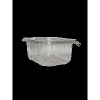 Контейнер PET з плоскою кришкою 375мл 125х107х53мм. (100/1000) LF5028D(LF5028D)