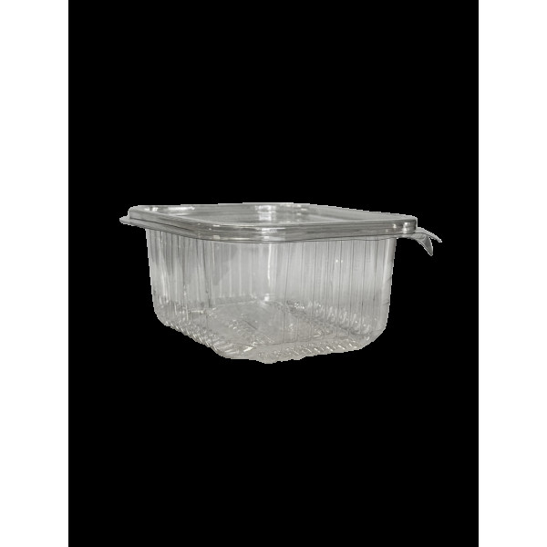 Контейнер PET з плоскою кришкою 375мл 125х107х53мм. (100/1000) LF5028D(LF5028D)