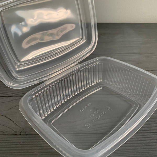 Контейнер прозорий TP 750 мл PP (для СВЧ) (50/400) СВЧ750