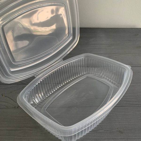 Контейнер прозрачный TP 1500 мл PP (для СВЧ) (50/200) СВЧ1500