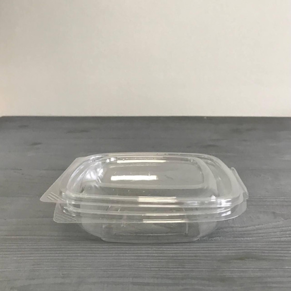 Салатник з кришкою прозорий УК-250Л (260шт/ящ)