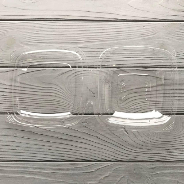 Салатник з кришкою прозорий УК-250Л (260шт/ящ)