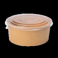Салатник BB ECO 1100 мл CRAFT PREMIUM з кришкою 185мм 50/300 EPS1100K(EPS1100K)