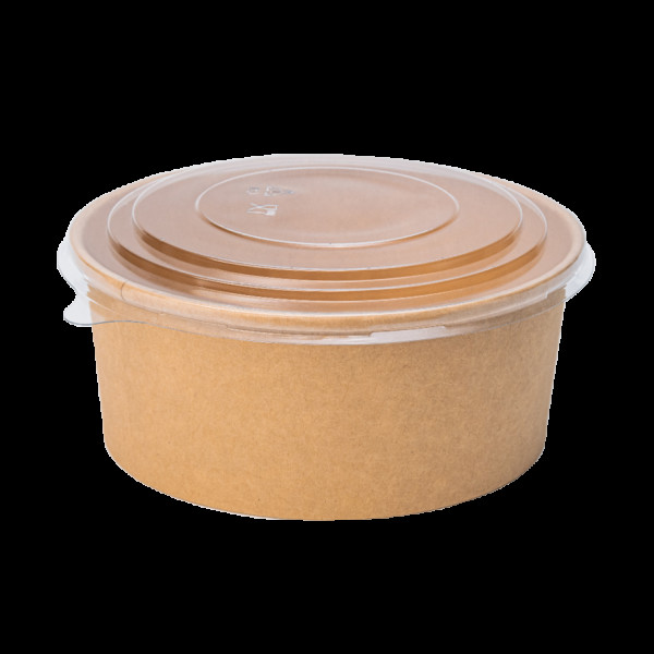 Салатник BB ECO 1100 мл CRAFT PREMIUM з кришкою 185мм 50/300 EPS1100K(EPS1100K)