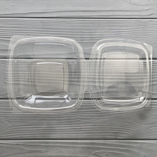 Салатник с крышкой прозрачный (240шт) УК-500Л
