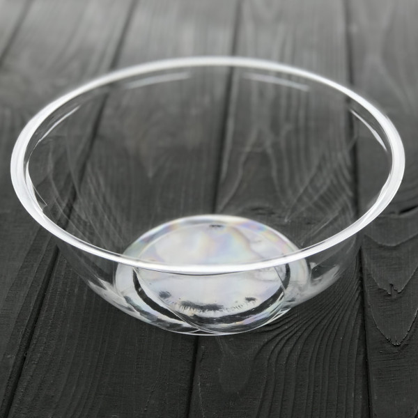 Салатник с крышкой 850 мл (прозрачный низ, прозрачный верх) 850P