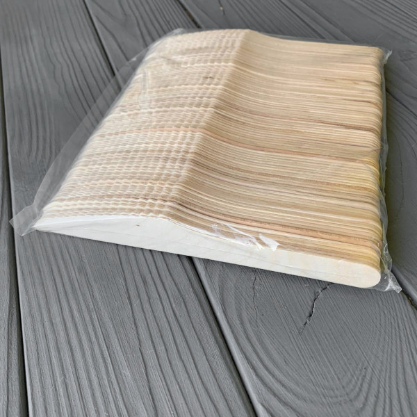 Дерев'яний ніж 165мм (100шт/уп|10уп/ящ)