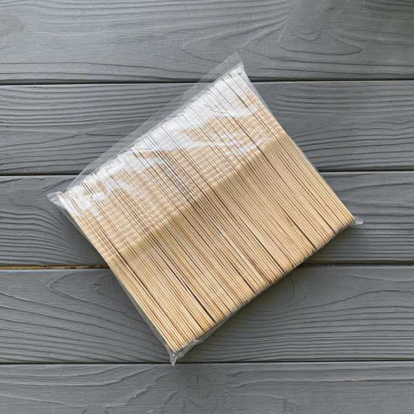 Дерев'яний ніж 165мм (100шт/уп|10уп/ящ)