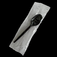 Ложка в інд.уп. STANDART чорна (100шт/уп|1000шт/ящ)(НАП6)