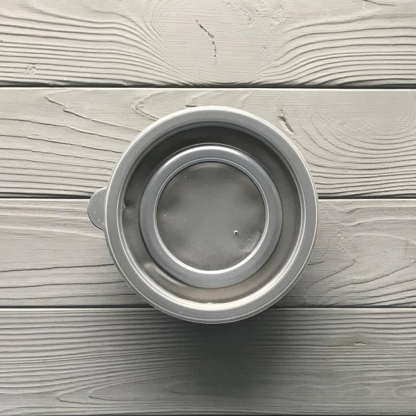 Супник с крышкой черный ПП 350мл (800шт/ящ)