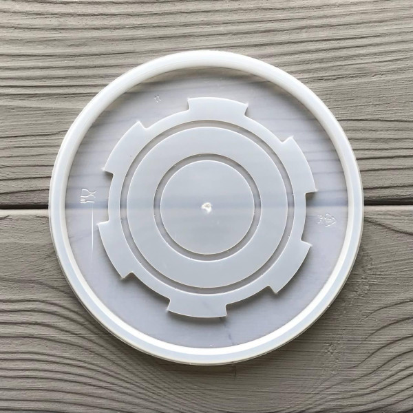 Супник из вспененного полистирола с крышкой, 450 мл.