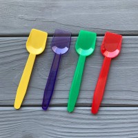 Ложечка для мороженого цветная Premium 90мм (1000шт/ящ)