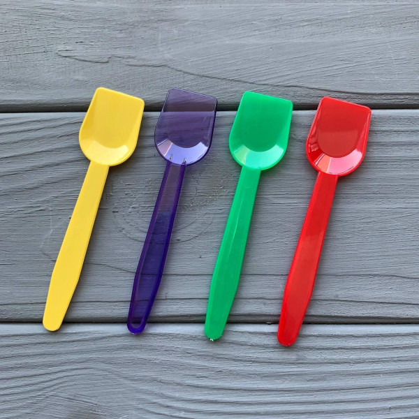 Ложечка для морозива кольорова Premium 90мм (1000шт/ящ)