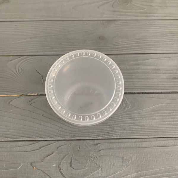 Стакан с крышкой 500мл для сметаны, творога, джема и т.д. (100/1000) 95123