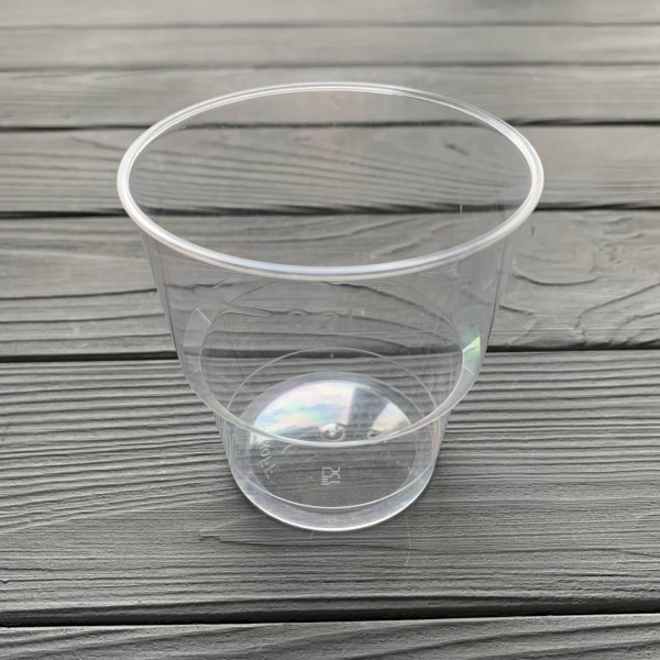 Стакан 200 мл стекловидный прозрачный (25шт/уп|900шт/ящ)