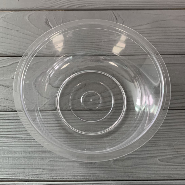 Миска ПС склоподібна прозора 700мл (56шт/ящ) ГП608