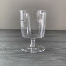 Склянка склоподібна десертна з ніжкою прозора 190мл (230шт/ящ|10шт/уп) ГП638