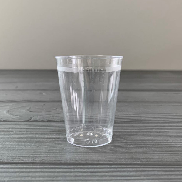 Рюмка стекловидная 50мл (960шт/ящ|40шт/уп) ГП014