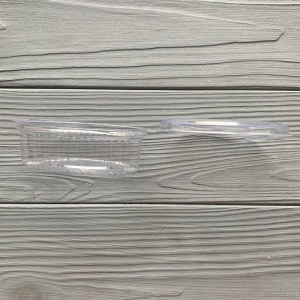 Соусник OVAL 50мл PET с крышкой (100шт/уп|1000шт/ящ)
