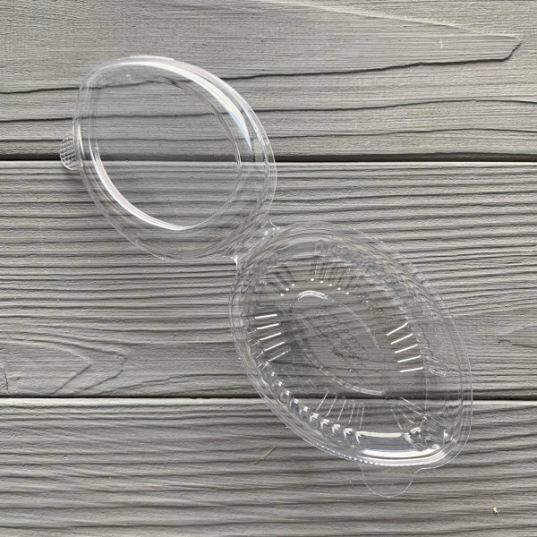 Соусник OVAL 50мл PET с крышкой (100шт/уп|1000шт/ящ)
