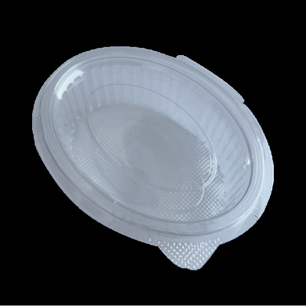 Соусник OVAL 100 мл PET з кришкою (100шт/уп|1000шт/ящ) OVAL100