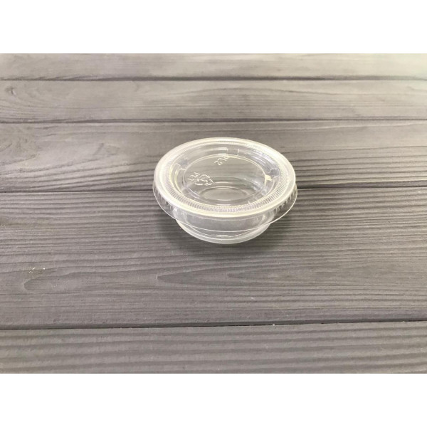 Соусник 45 мл без кришки прозорий, Китай