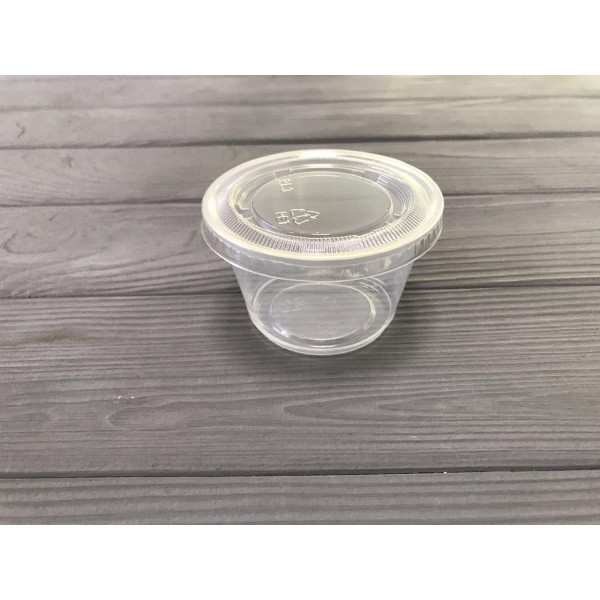 Соусник 120 мл з кришкою, Китай