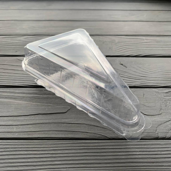 Контейнер PET (треугольник) для кейка 165*105*55 мм (100шт/уп|500шт/ящ)
