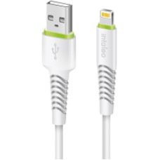 Дата кабель USB 2.0 AM to Lightning 1.0m cylindric nylon back Vinga Арт.U0369843