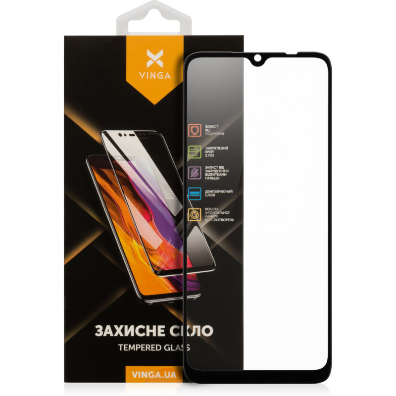 Захисне скло  Vinga Xiaomi Redmi 9A/9C/10A/A1 Арт.VGXR9AC