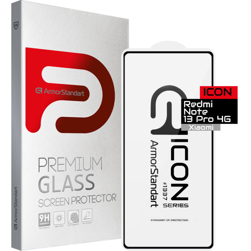Захисне скло ArmorStandart Icon Xiaomi Redmi Note 13 Pro Арт.1023679