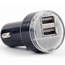 Зарядний пристрій EnerGenie USB 2.1A black Арт.U0496819