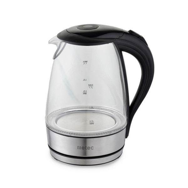 Електрочайник EK-03GW 1.7л 1850-2200Вт корпус скло Арт.70015