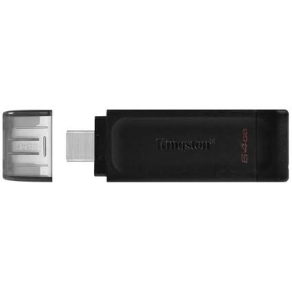 USB флеш накопичувач Kingston 64GB DataTraveler 70 USB 3.2 / Type-C Арт.U0447592