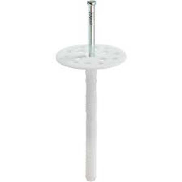 Термодюбель з металевим цвяхом 10х100-120мм Арт.1051