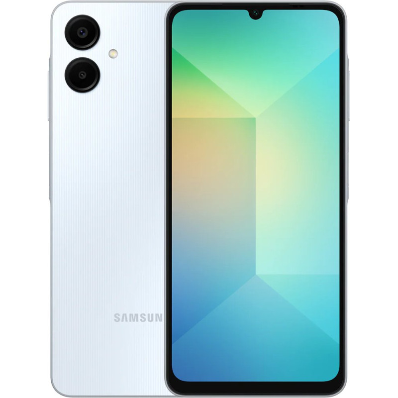 Смартфон Samsung Galaxy A06 4/128 LIGHT BLUE Арт.1115081