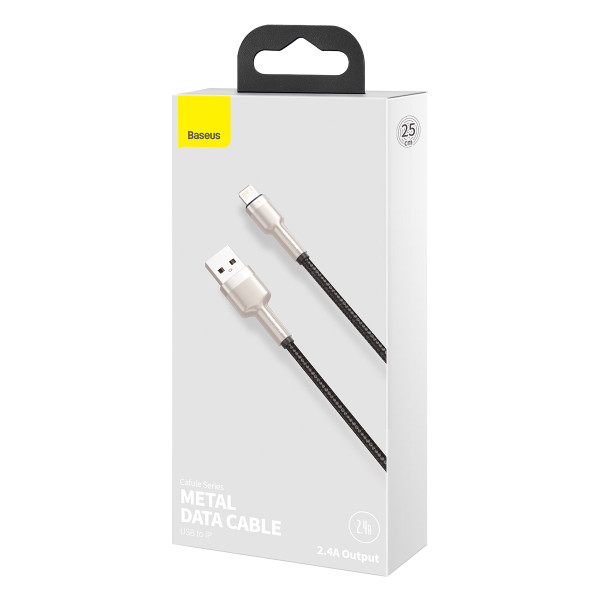 Кабель Data Cable Baseus Cafule Metal Type-C 66W 1m.Арт.33890