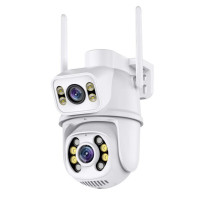 Вулична камера відеоспостереження з подвійним об'єктивом Yoosee IP66 Protection Арт.48388