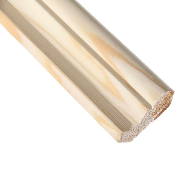 Плінтус для стелі (дерево) 30мм, бочка 2,5м Арт.007015