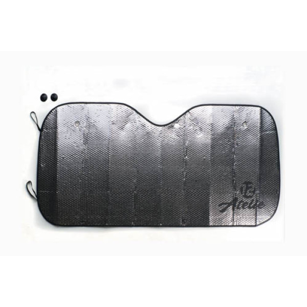 Шторка сонцезахисна 150х80см срібляста 12 AtelieАрт.951603