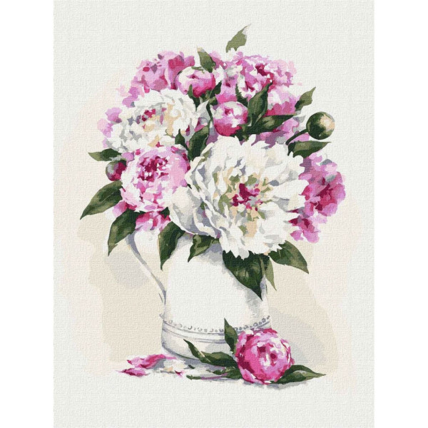 Картина за номерами "Бездоганна ніжність" Ідейка KHO2964 30х40 см