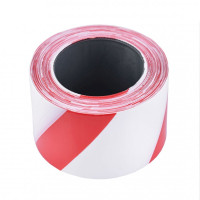 Стрічка сигнальна червоно-біла 50мм х 50м Арт.51770